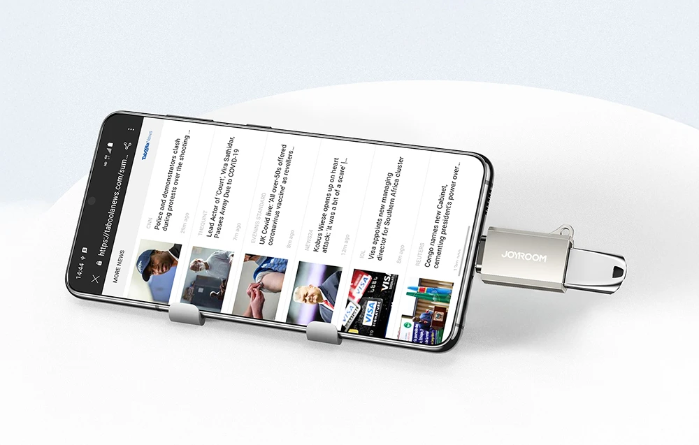 Adapteris Joyroom S-H151 USB-A prie Type-C aprašymas - Prekės nuotrauka Adapteris Joyroom S-H151 USB-A prie Type-C aprašymas - Prekės nuotrauka
