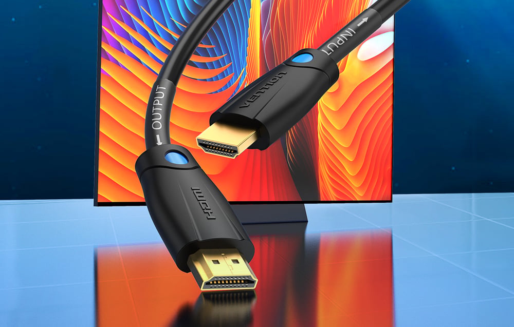 Vention HDMI kabelis 3 m ventiliacijos AAMBI (juodas) aprašymas - Prekės nuotrauka Vention HDMI kabelis 3 m ventiliacijos AAMBI (juodas) aprašymas - Prekės nuotrauka