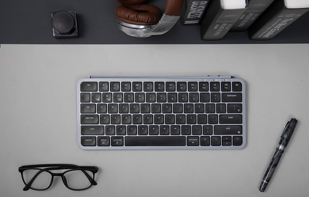Klaviatūra Keychron B1 Pro 75% membraninis erdvės pilkas aprašymas - Prekės nuotrauka