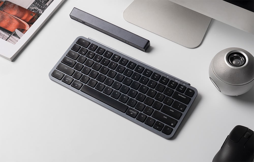 Klaviatūra Keychron B1 Pro 75% membraninis erdvės pilkas aprašymas - Prekės nuotrauka