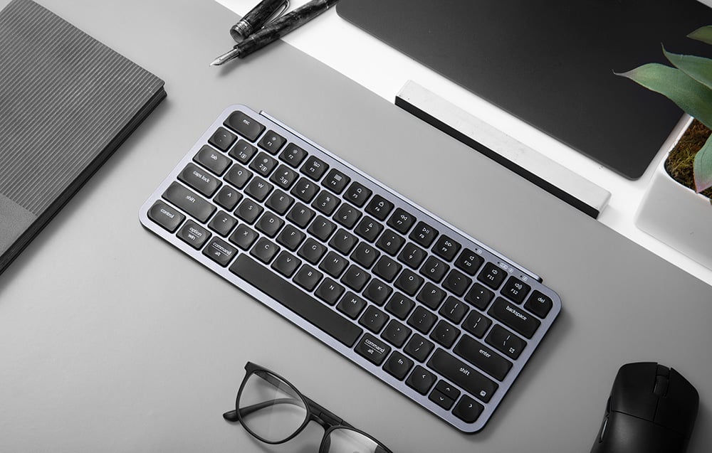 Klaviatūra Keychron B1 Pro 75% membraninis erdvės pilkas aprašymas - Prekės nuotrauka
