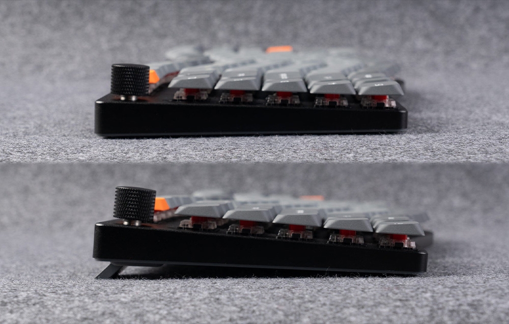 Keychron K17 Max RGB Brown Switch Wireless Low Profile Klaviatūra (Juodas) [K17M-H3]. aprašymas - Prekės nuotrauka