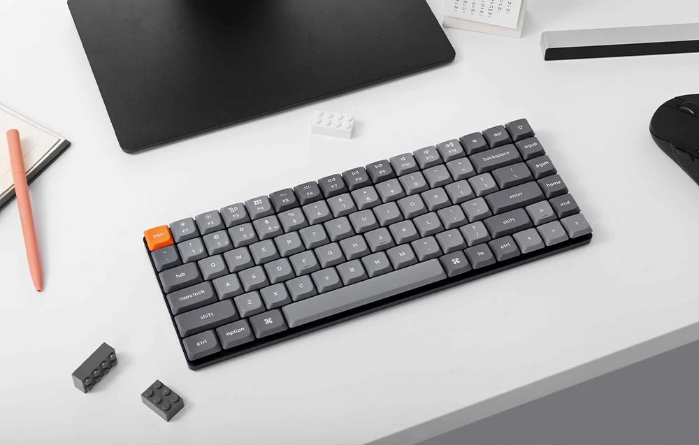 Keychron K3 Max Wireless (K3M-H3) - US išdėstymas - Hot-Swappable Low Profile Gateron Brown - Juodas (Juoda) Mechaninė Belaidė Žaidimų Klaviatūra aprašymas - Prekės nuotrauka Keychron K3 Max Wireless (K3M-H3) - US išdėstymas - Hot-Swappable Low Profile Gateron Brown - Juodas (Juoda) Mechaninė Belaidė Žaidimų Klaviatūra aprašymas - Prekės nuotrauka