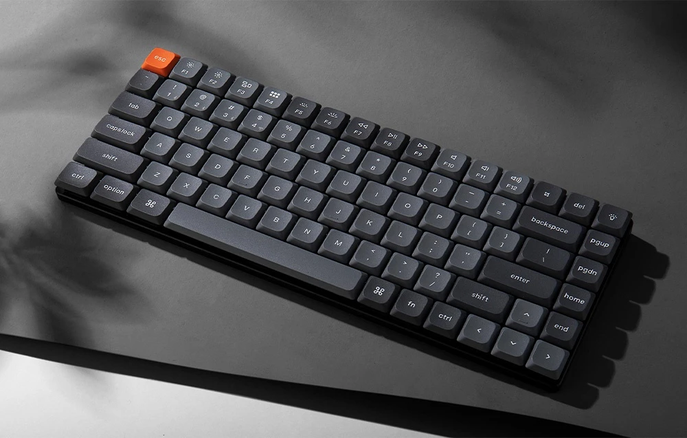 Keychron K3 Max Wireless (K3M-H3) - US išdėstymas - Hot-Swappable Low Profile Gateron Brown - Juodas (Juoda) Mechaninė Belaidė Žaidimų Klaviatūra aprašymas - Prekės nuotrauka Keychron K3 Max Wireless (K3M-H3) - US išdėstymas - Hot-Swappable Low Profile Gateron Brown - Juodas (Juoda) Mechaninė Belaidė Žaidimų Klaviatūra aprašymas - Prekės nuotrauka