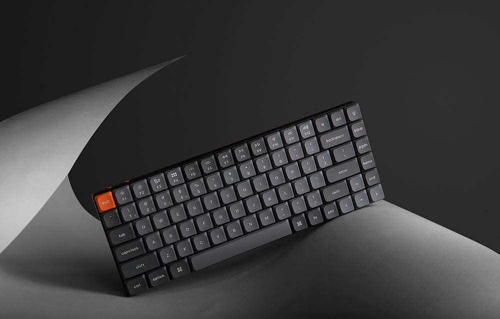 Keychron K3 MAX bevielė mechaninė 75% klaviatūra (K3M-H1) aprašymas - Prekės nuotrauka