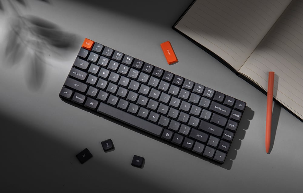 Keychron K3 MAX bevielė mechaninė 75% klaviatūra (K3M-H1) aprašymas - Prekės nuotrauka