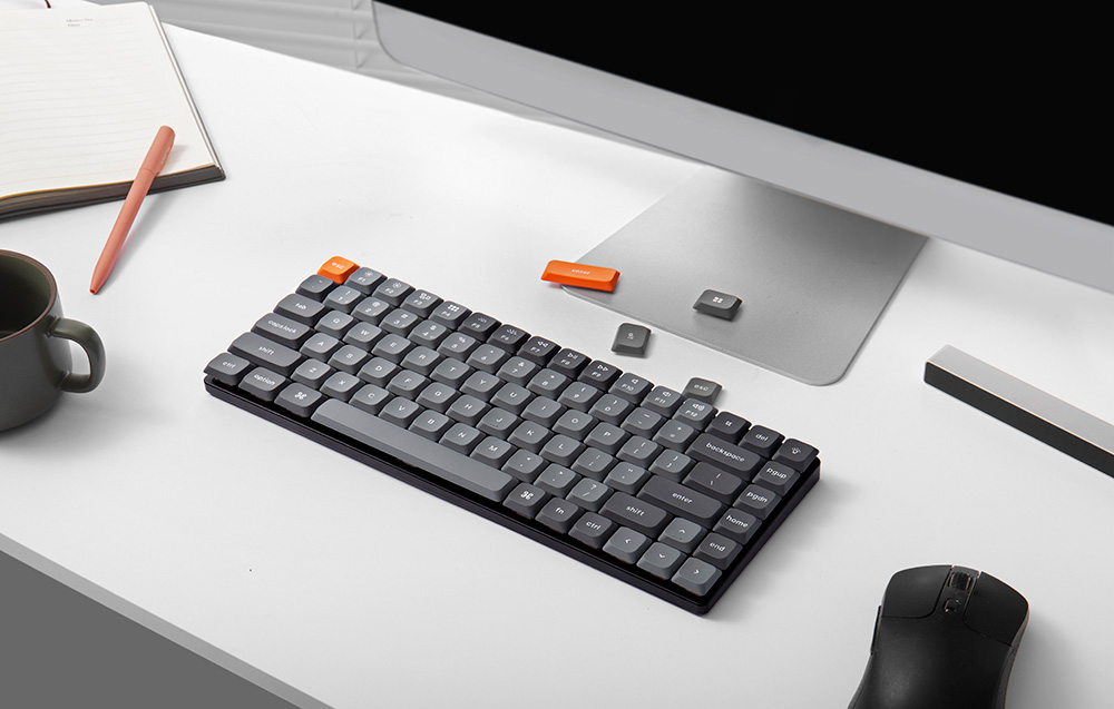 Keychron K3 MAX bevielė mechaninė 75% klaviatūra (K3M-H1) aprašymas - Prekės nuotrauka
