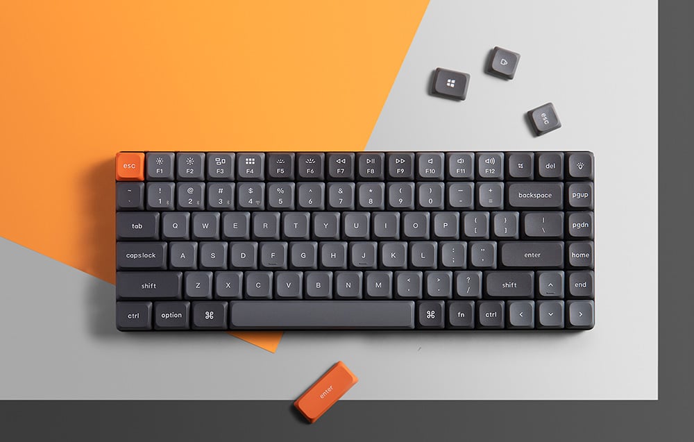 Keychron K3 MAX bevielė mechaninė 75% klaviatūra (K3M-H1) aprašymas - Prekės nuotrauka