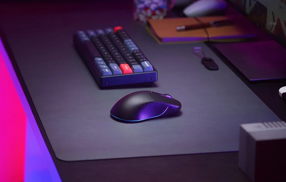 Belaidė žaidimų pelė Keychron M3 Wireless, Juoda aprašymas - Prekės nuotrauka Belaidė žaidimų pelė Keychron M3 Wireless, Juoda aprašymas - Prekės nuotrauka
