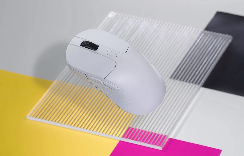 Keychron M3 RGB balta belaidė pelė | 26000 DPI | 1000 Hz aprašymas - Prekės nuotrauka