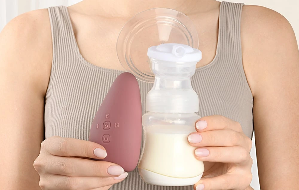 Momcozy LM01 laktacijos masažuoklis (rožinis) MCMLM01-GE00BA-LY aprašymas - Prekės nuotrauka