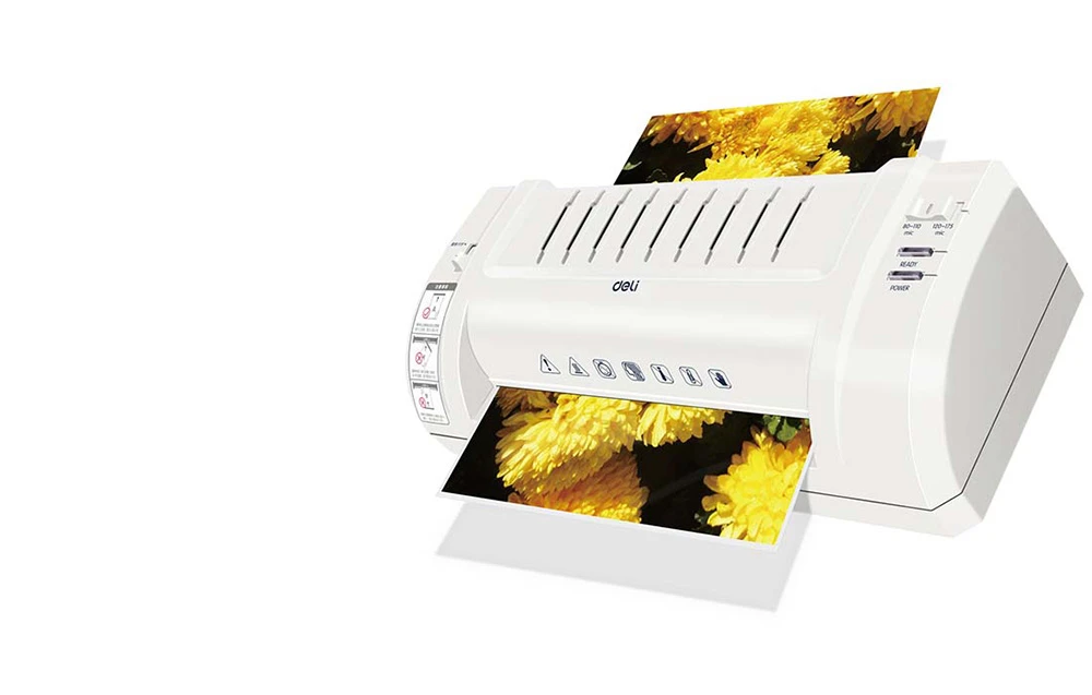Deli Office A4 Deli E3893-EU laminavimo aparatas aprašymas - Prekės nuotrauka Deli Office A4 Deli E3893-EU laminavimo aparatas aprašymas - Prekės nuotrauka