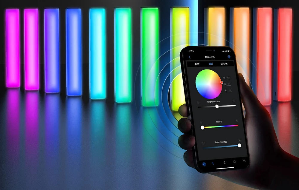 Neewer Lempa Naujesnė LED RGB 3200-5600K aprašymas - Prekės nuotrauka Neewer Lempa Naujesnė LED RGB 3200-5600K aprašymas - Prekės nuotrauka