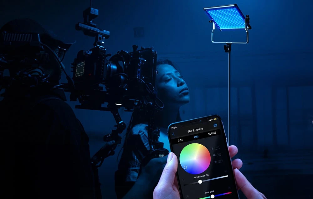 LED šviestuvas „Neewer 2×660 PRO II RGB 2×200CM“ aprašymas - Prekės nuotrauka LED šviestuvas „Neewer 2×660 PRO II RGB 2×200CM“ aprašymas - Prekės nuotrauka