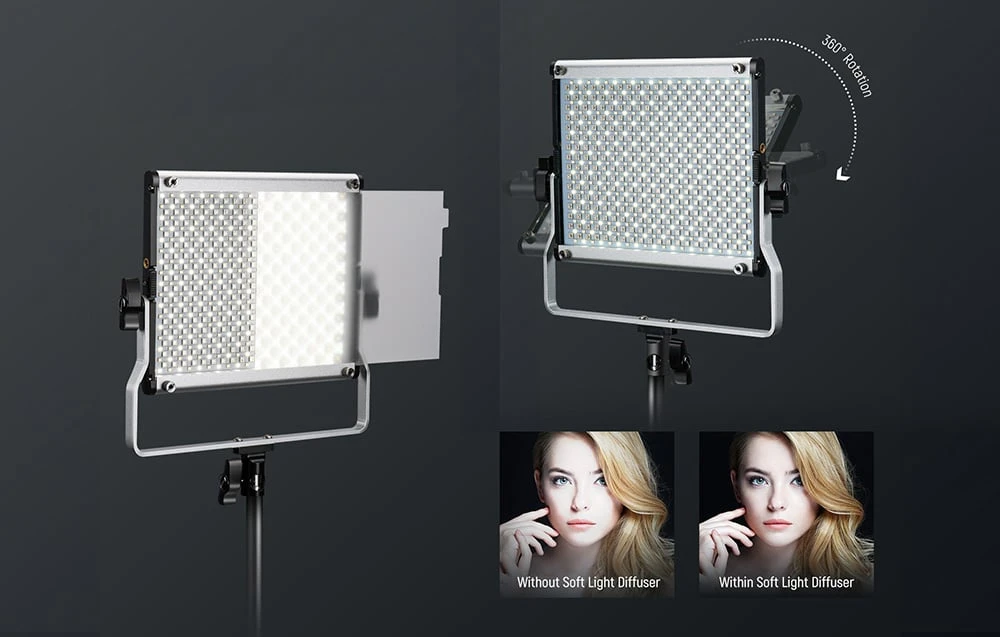 LED šviestuvas „Neewer 2×660 PRO II RGB 2×200CM“ aprašymas - Prekės nuotrauka LED šviestuvas „Neewer 2×660 PRO II RGB 2×200CM“ aprašymas - Prekės nuotrauka