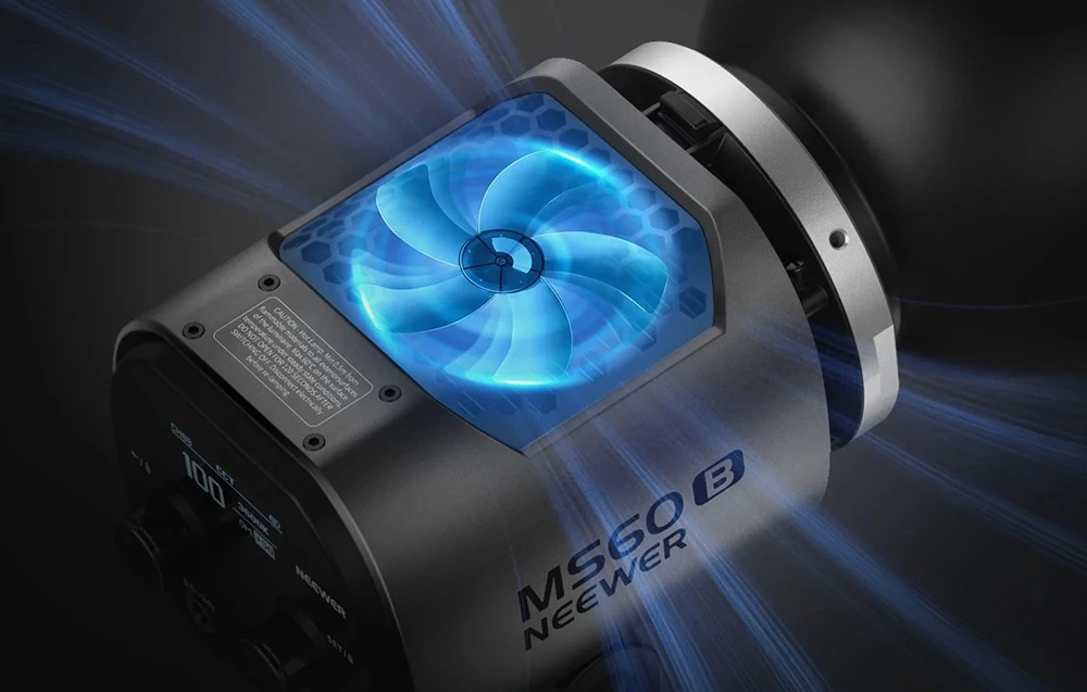 „Neewer MS60B“ dvispalvė LED lempa aprašymas - Prekės nuotrauka „Neewer MS60B“ dvispalvė LED lempa aprašymas - Prekės nuotrauka