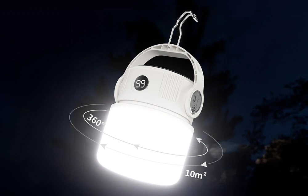 Lampka kempingowa T22 Superfire aprašymas - Prekės nuotrauka