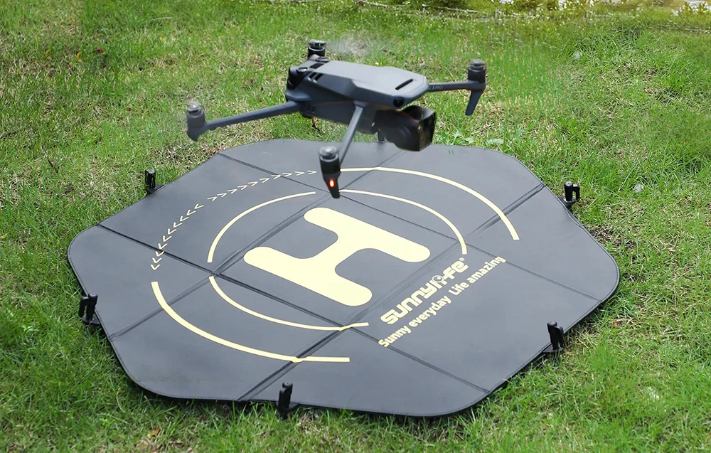 Nusileidimo padėklas dronams Sunnylife 80 cm šešiakampis – dvipusis (TJP11) aprašymas - Prekės nuotrauka