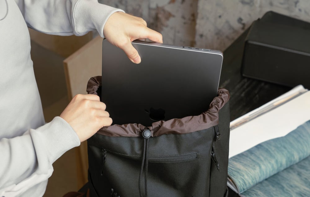 nešiojamojo kompiuterio kuprinė-tomtoc-vintpack-ta1-22l