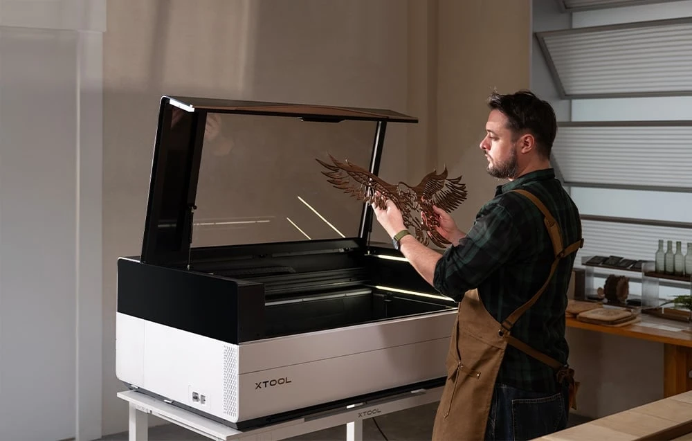 lazerinis engraving machine xTool P3 80W aprašymas - Prekės nuotrauka