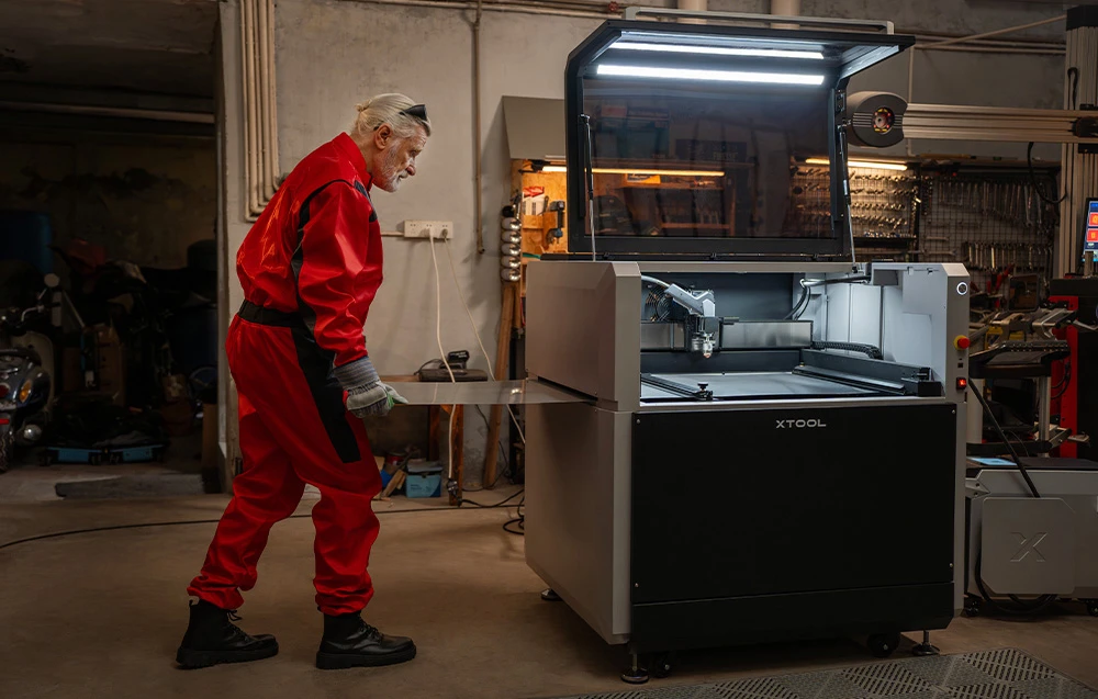 Lazerinis suvirinimo ir CNC pjovimo staklės xTool MetalFab 1200W aprašymas - Prekės nuotrauka