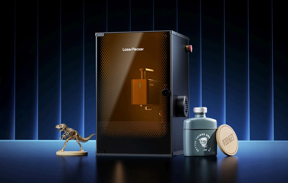 LaserPecker LP2 Plus lazerinis Engraver, Safeguard version aprašymas - Prekės nuotrauka LaserPecker LP2 Plus lazerinis Engraver, Safeguard version aprašymas - Prekės nuotrauka