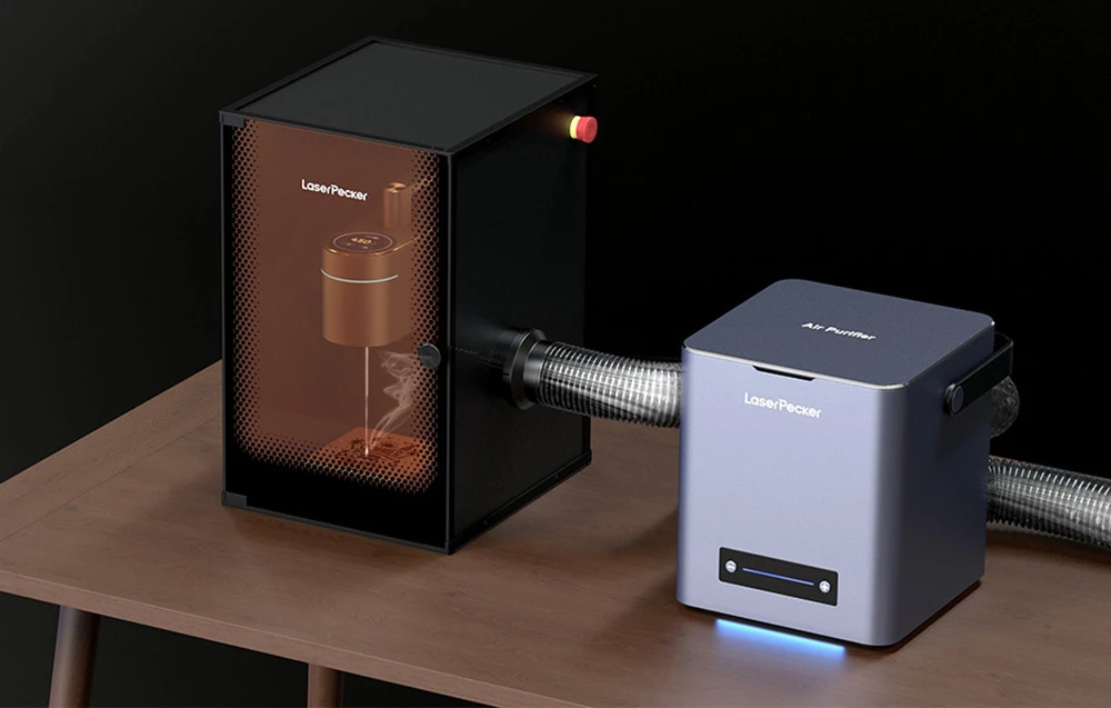 LaserPecker LP4 lazerinis Engraver, Safeguard version aprašymas - Prekės nuotrauka