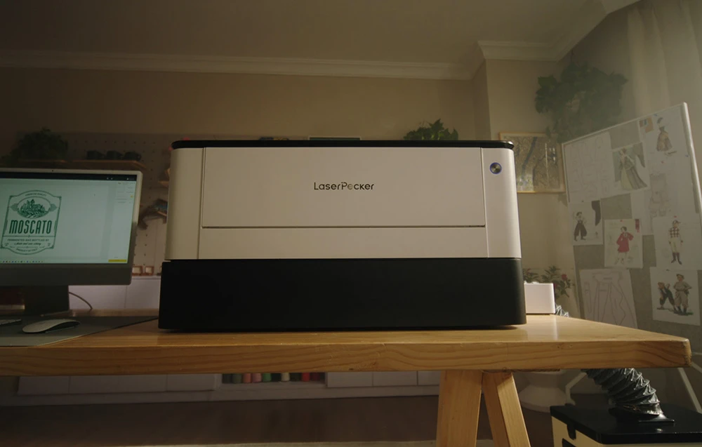 LaserPecker LX2 40W lazerinis Engraver aprašymas - Prekės nuotrauka