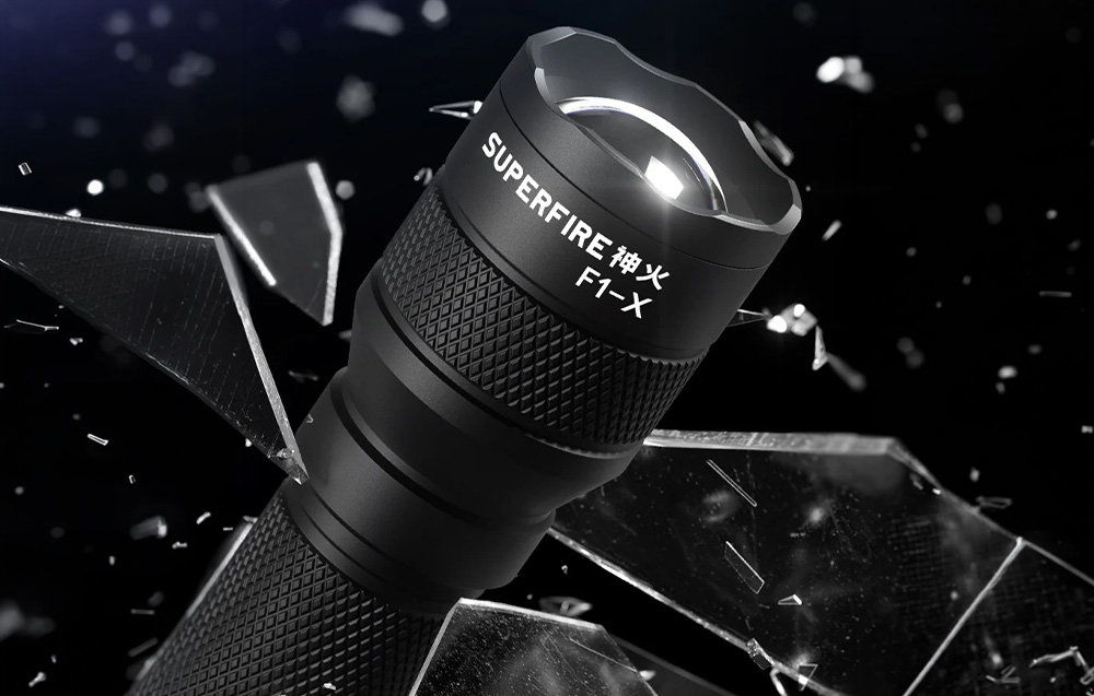 Žibintuvėlis SUPERFIRE F1-X aprašymas - Prekės nuotrauka Žibintuvėlis SUPERFIRE F1-X aprašymas - Prekės nuotrauka