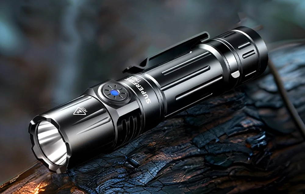 Žibintuvėlis Superfire TN02,1800lm, USB-C aprašymas - Prekės nuotrauka