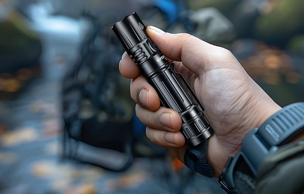 Žibintuvėlis Superfire TN02,1800lm, USB-C aprašymas - Prekės nuotrauka