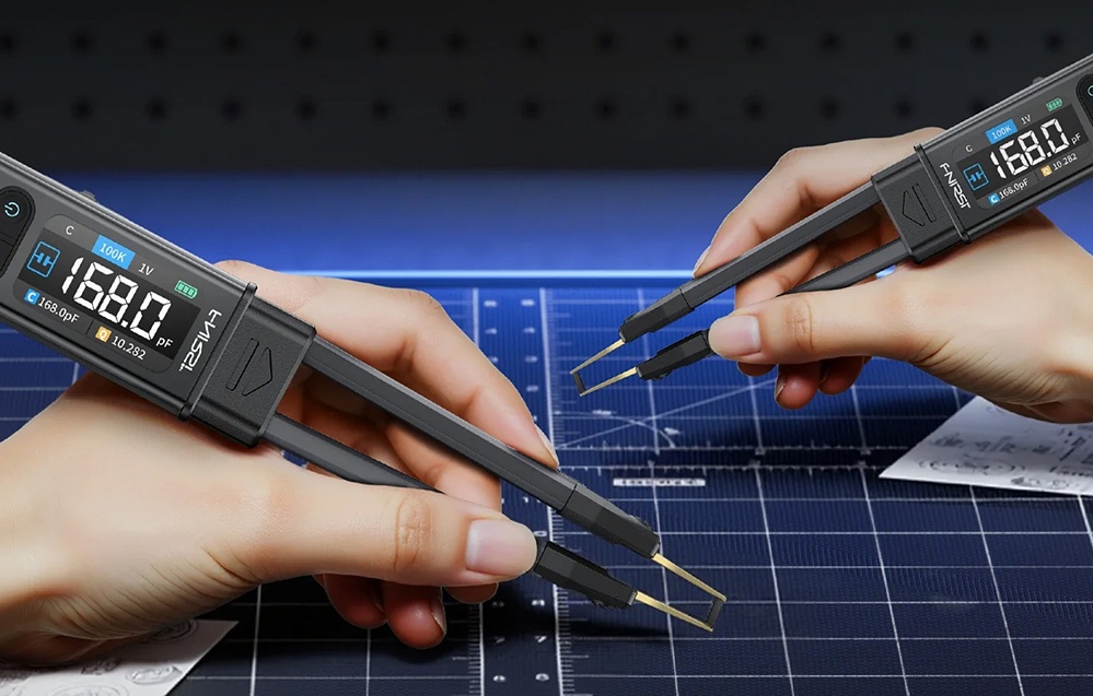 LCR Tester FNIRSI LCR-ST2Plus aprašymas - Prekės nuotrauka