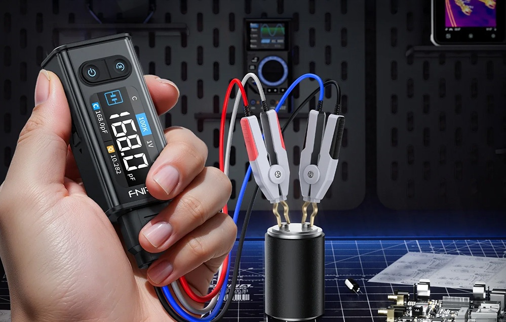 LCR Tester FNIRSI LCR-ST2Plus aprašymas - Prekės nuotrauka