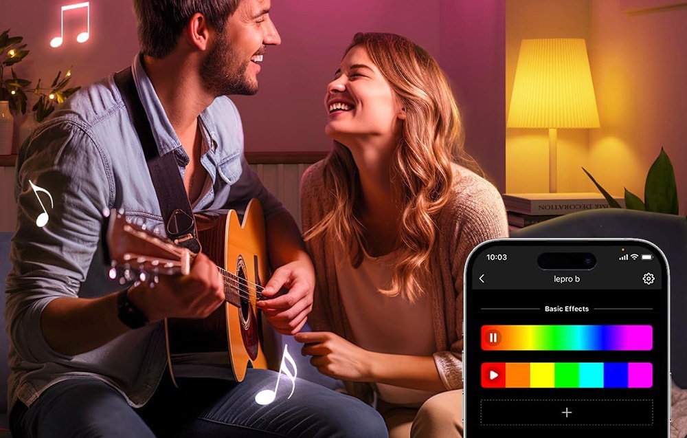 LED lemputė LEPRO BC1-EU-2-W E14 Wi-Fi Bluetooth aprašymas - Prekės nuotrauka