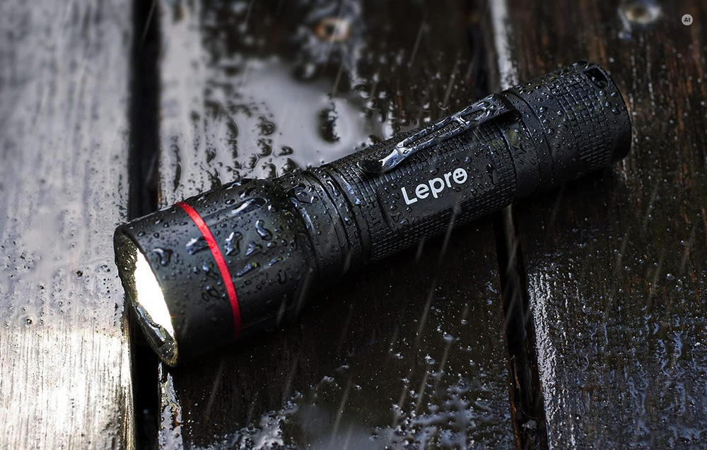 LED Flashlight LEPRO OPR120028-2 300lm aprašymas - Prekės nuotrauka