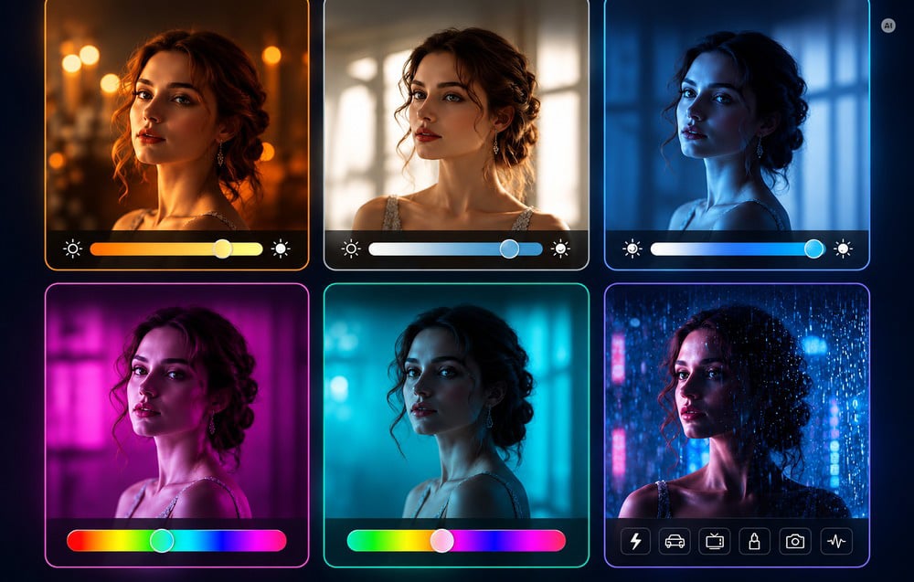 LED Photography Light GODOX RS100R aprašymas - Prekės nuotrauka