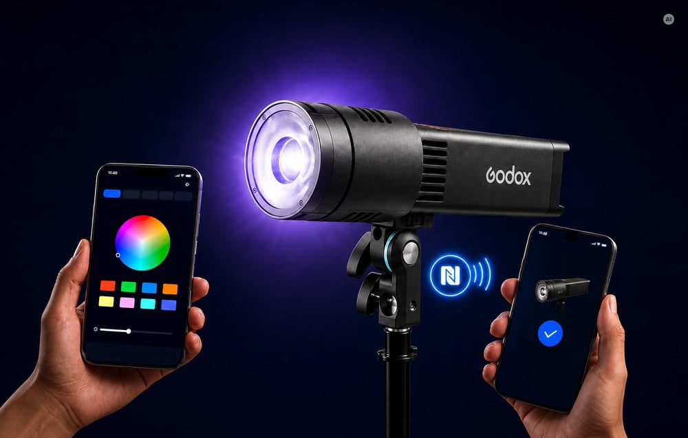 LED Photography Light GODOX RS100R aprašymas - Prekės nuotrauka
