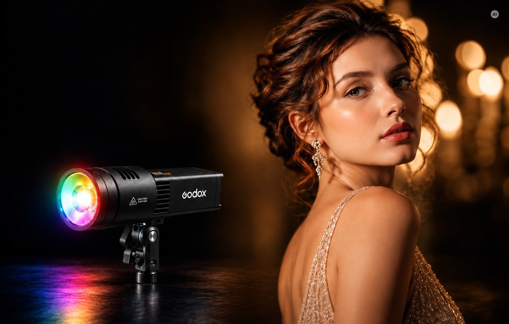 LED Photography Light GODOX RS100R aprašymas - Prekės nuotrauka