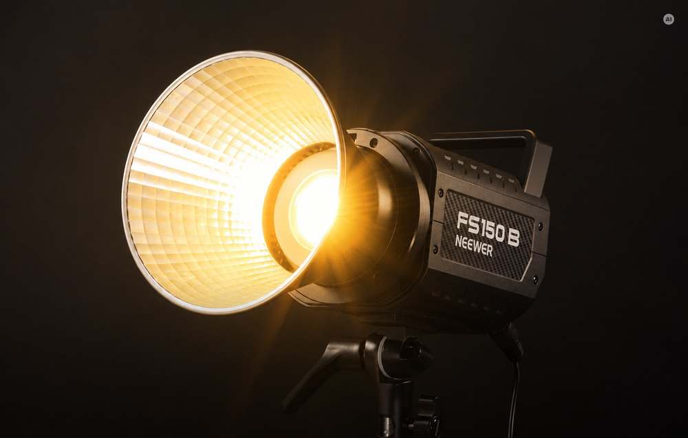 LED Studijos Šviestuvas - Neewer FS150B Dvispalvis 130 W, 2 700–6 500 K, LED aprašymas - Prekės nuotrauka