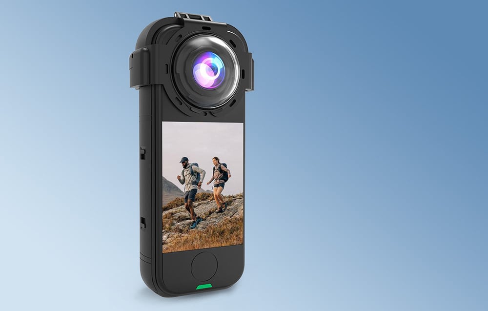 Apsauginis objektyvo dėklas su grūdintu stiklu „Puluz“, skirtas „Insta360 X4 Air“ aprašymas - Prekės nuotrauka Apsauginis objektyvo dėklas su grūdintu stiklu „Puluz“, skirtas „Insta360 X4 Air“ aprašymas - Prekės nuotrauka