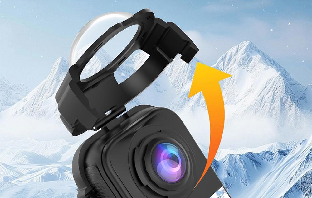 Apsauginis objektyvo dėklas su grūdintu stiklu „Puluz“, skirtas „Insta360 X4 Air“ aprašymas - Prekės nuotrauka Apsauginis objektyvo dėklas su grūdintu stiklu „Puluz“, skirtas „Insta360 X4 Air“ aprašymas - Prekės nuotrauka