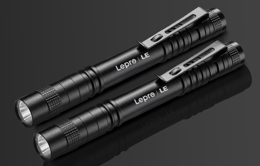 LEPRO 120023-2 Flashlight, 2-pack aprašymas - Prekės nuotrauka