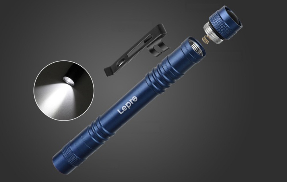 LEPRO 120023L-BU-2 Flashlight, 2-pack aprašymas - Prekės nuotrauka