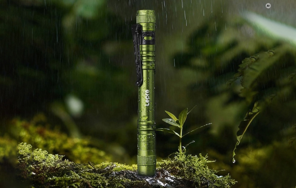 LEPRO 120023L-GN-2 Flashlight, 2 pcs. aprašymas - Prekės nuotrauka