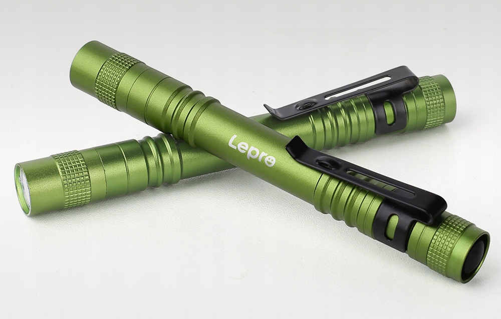 LEPRO 120023L-GN-2 Flashlight, 2 pcs. aprašymas - Prekės nuotrauka