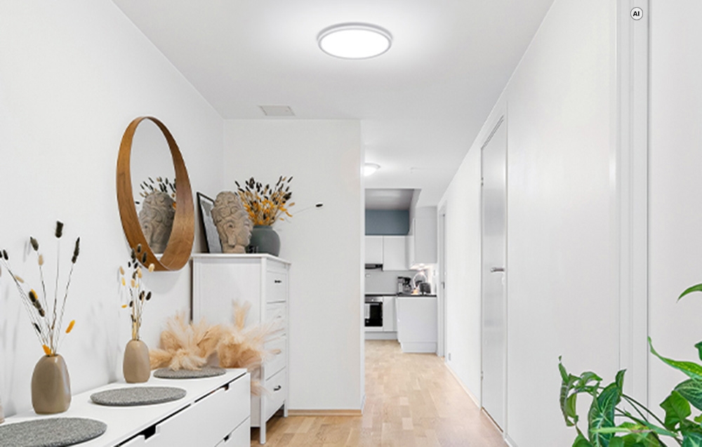 Lubinis šviestuvas LEPRO 1500038-DW-EU-2 Ceiling Light, 18W, 1800 lm, 2-pack aprašymas - Prekės nuotrauka