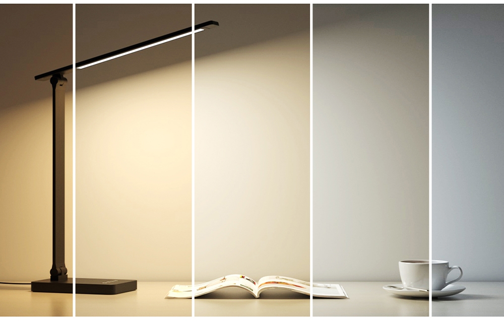 LEPRO 310002 Desk Lamp, 750 lm (Juodas) aprašymas - Prekės nuotrauka