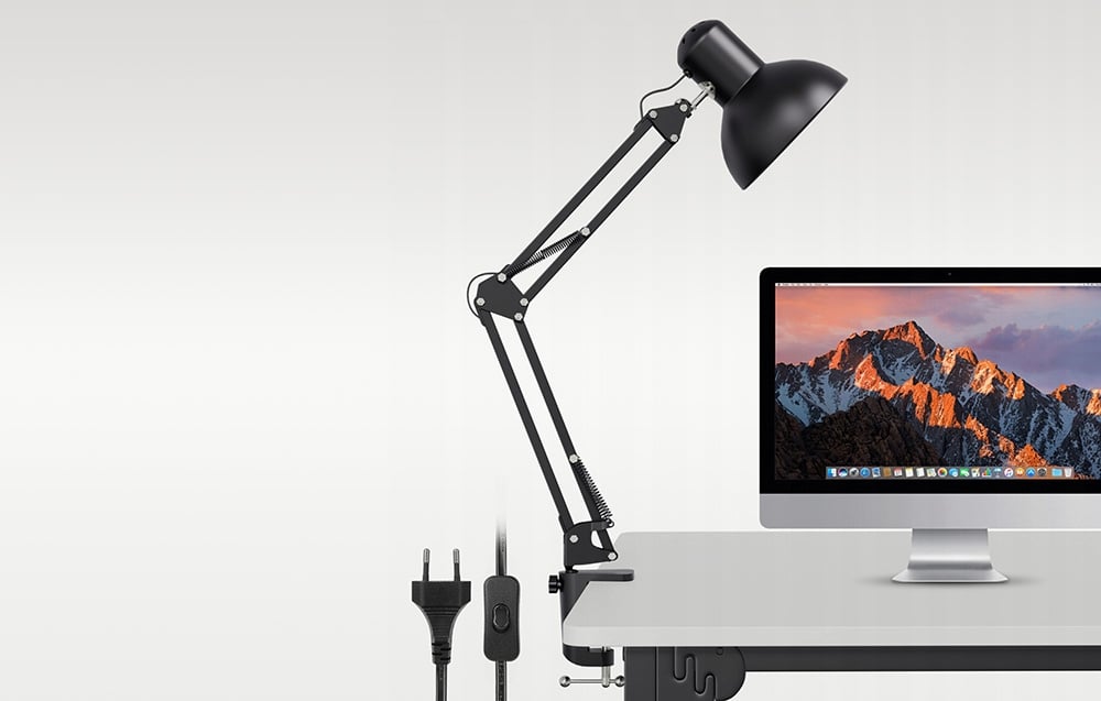 LEPRO 3100027-EU Desk Lamp (Juodas) aprašymas - Prekės nuotrauka