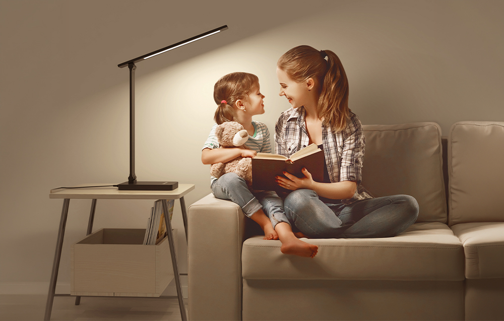 Lepro 310004 Desk Lamp (Juodas) aprašymas - Prekės nuotrauka
