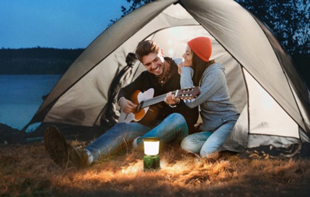 LEPRO 3300008-2 Camping Lamp, 4400mAh, 2 vnt. aprašymas - Prekės nuotrauka